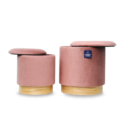 Duo de Tabourets Prestige – Rose