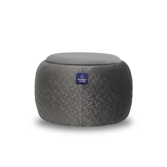 Pouf Multifonctionnel Prestige – Gris Charbon