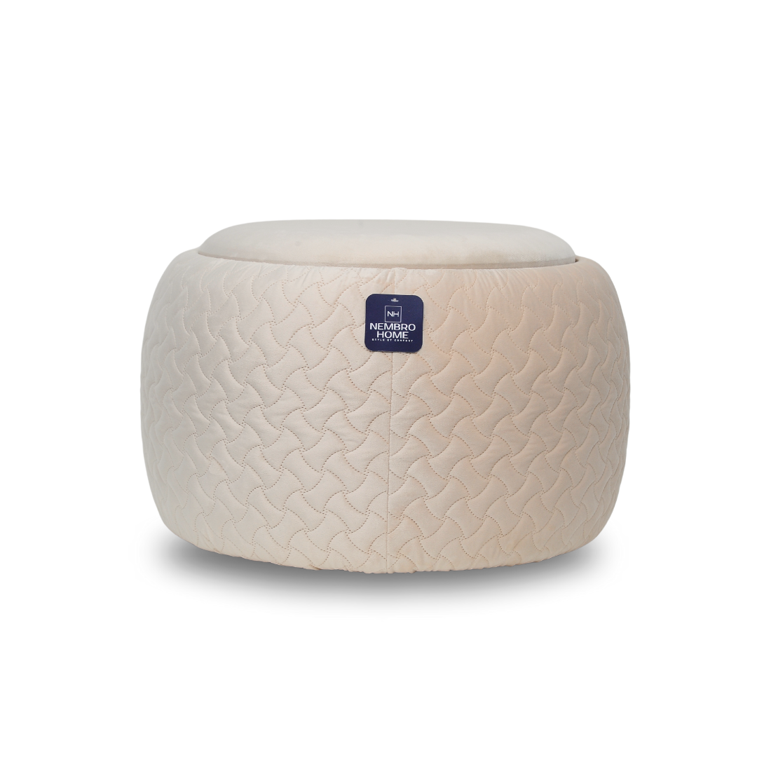 Pouf Multifonctionnel Prestige – Sable Doré