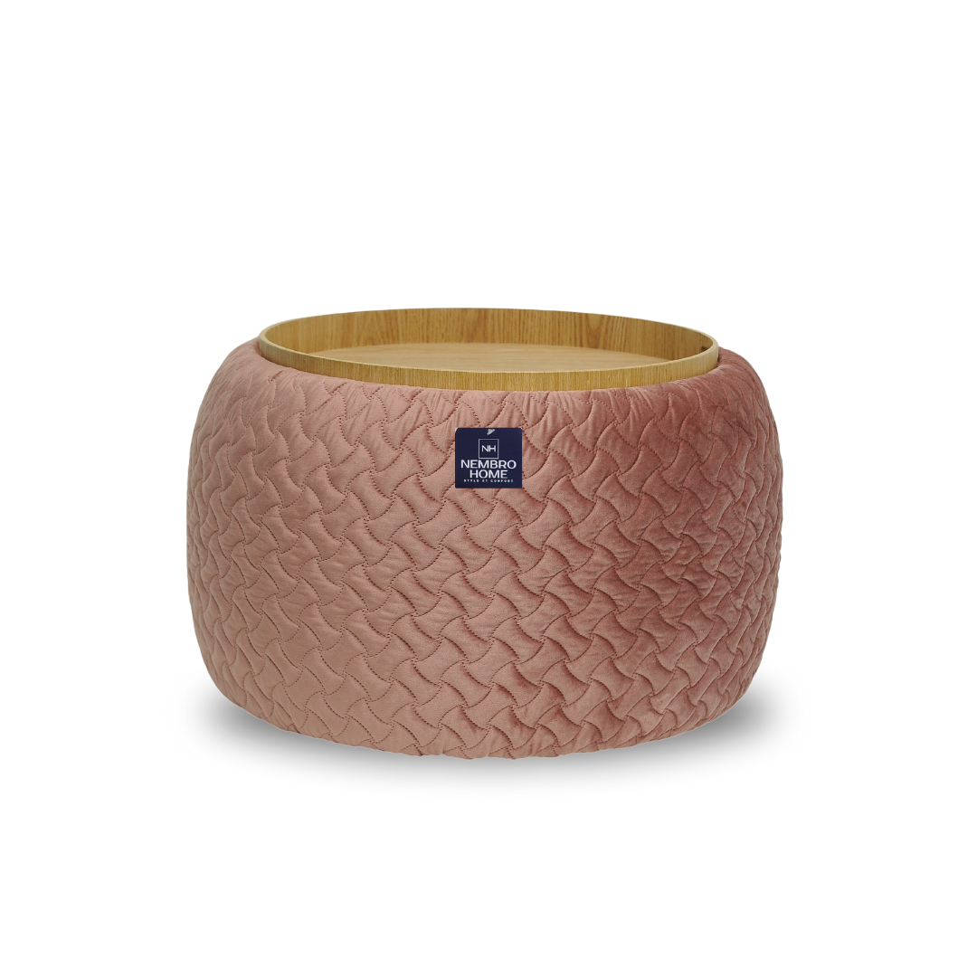 Pouf Multifonctionnel Prestige Rose