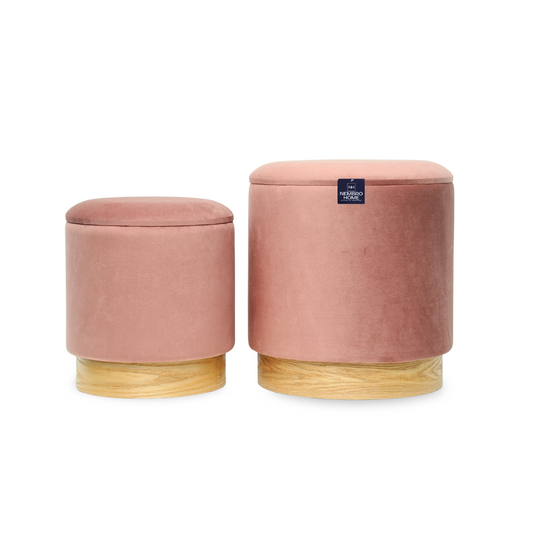 Duo de Tabourets Prestige – Rose