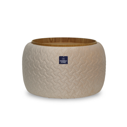 Pouf Multifonctionnel Prestige – Sable Doré