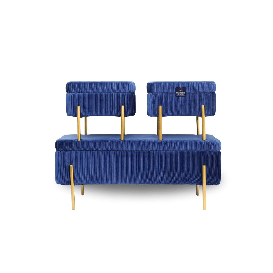 Trio de Tabourets Prestige – Bleu Royal