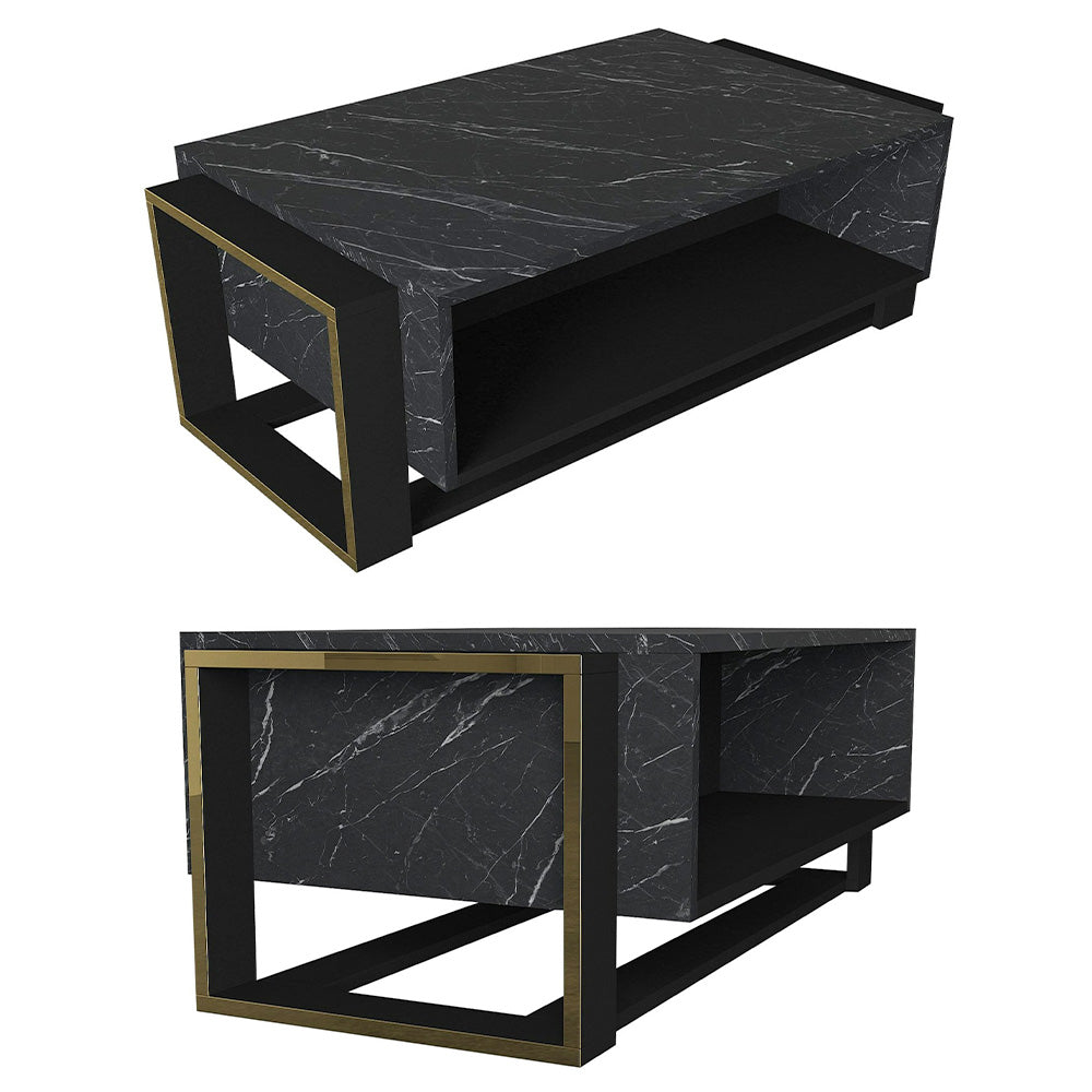 Table basse pour séjour BIANCO 106 cm