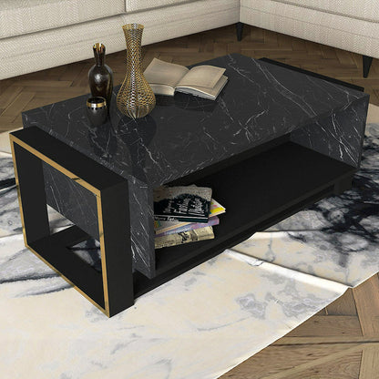 Table basse pour séjour BIANCO 106 cm