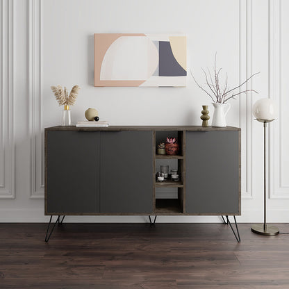 Console CLARA 142 cm - Buffet et Bahut de rangement - Design industriel