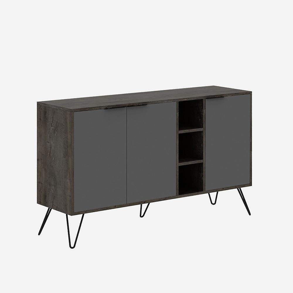 Console CLARA 142 cm - Buffet et Bahut de rangement - Design industriel