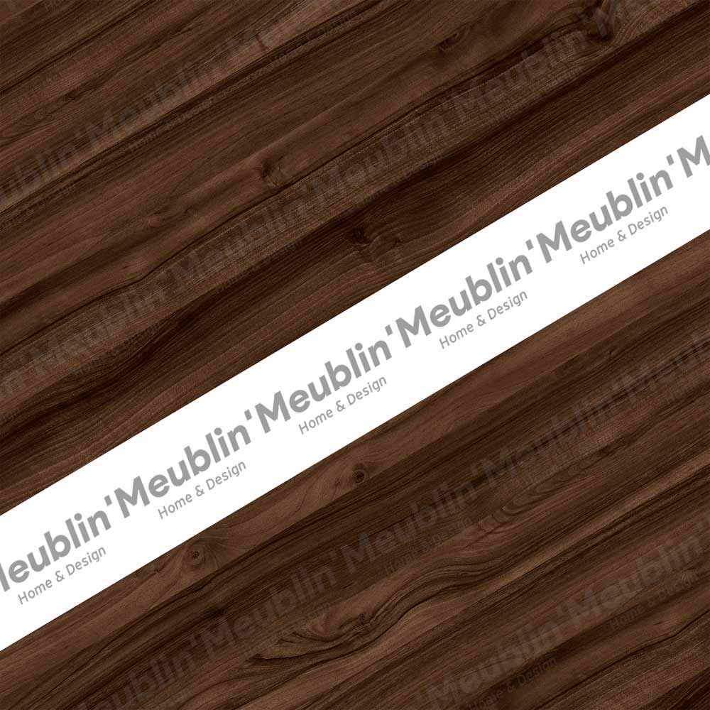 Meuble TV design suspendu AGDAL 180 cm - Bois Marron Foncé