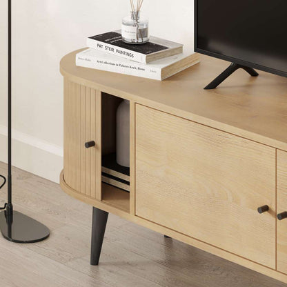 Meuble TV moderne GENTLE 180 cm - Portes coulissante - Salon et séjour