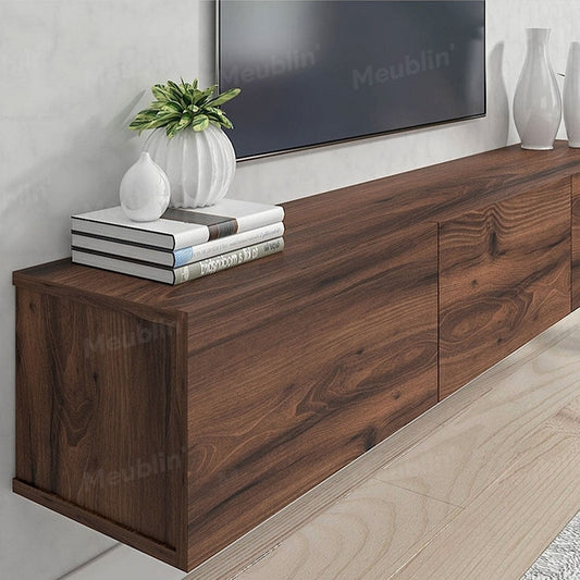 Meuble TV à design suspendu TOPKAPI 180 cm - Salon moderne