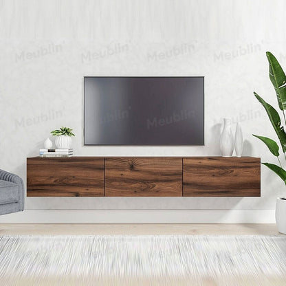 Meuble TV à design suspendu TOPKAPI 180 cm - Salon moderne