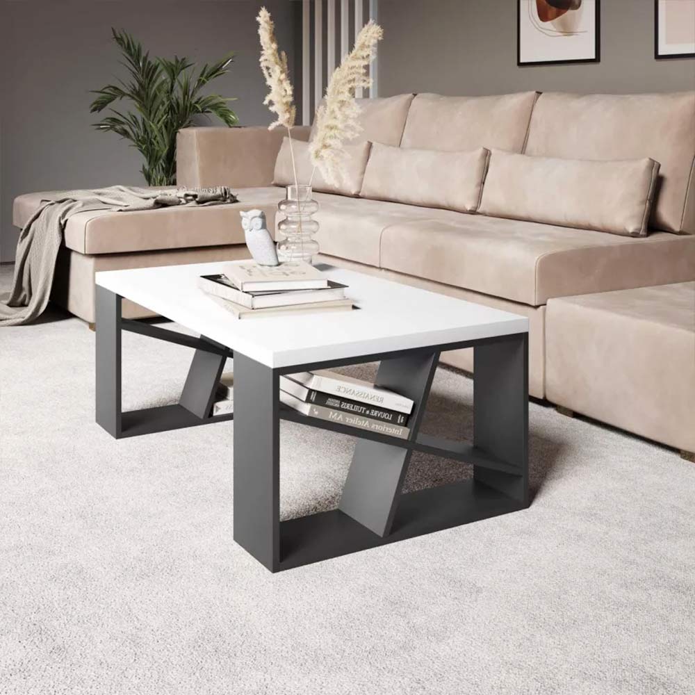 Table basse solide  DELINO 105 cm