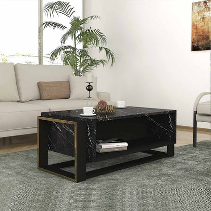 Table basse pour séjour BIANCO 106 cm
