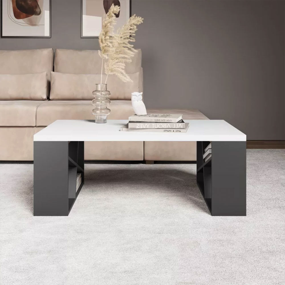 Table basse solide  DELINO 105 cm