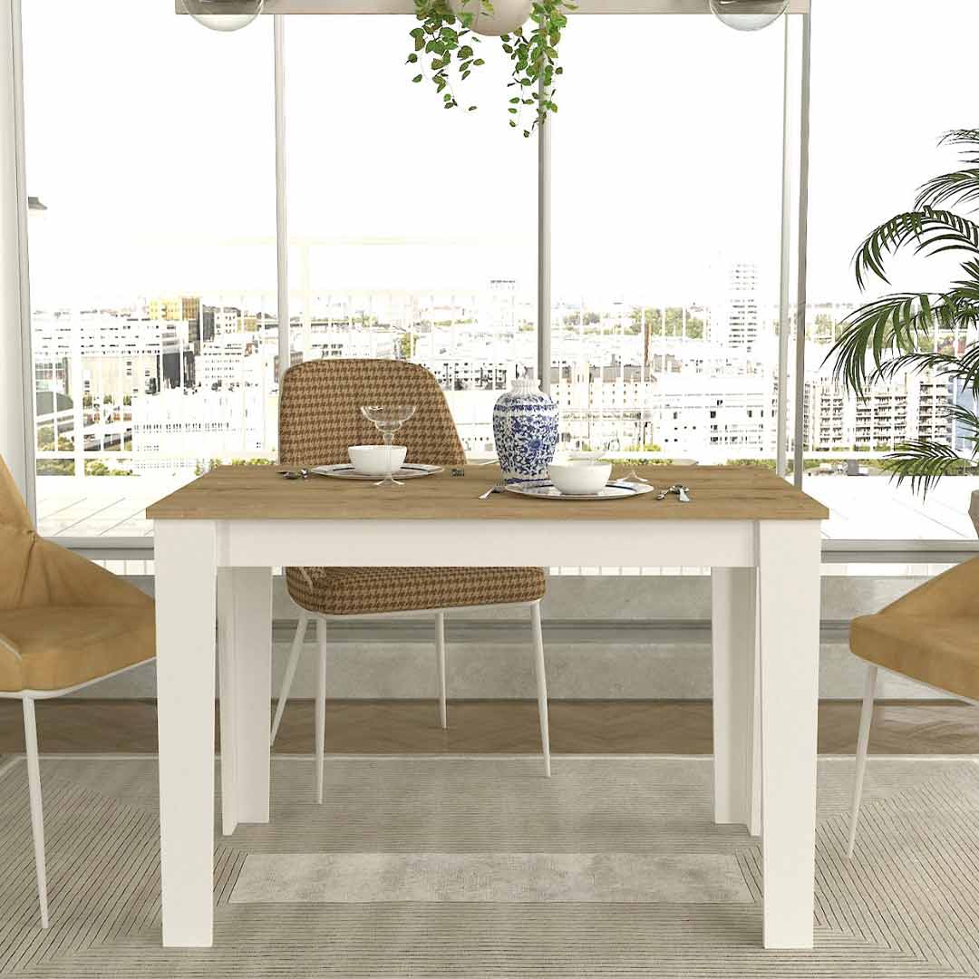 Table à manger en bois DARLEN 110 cm