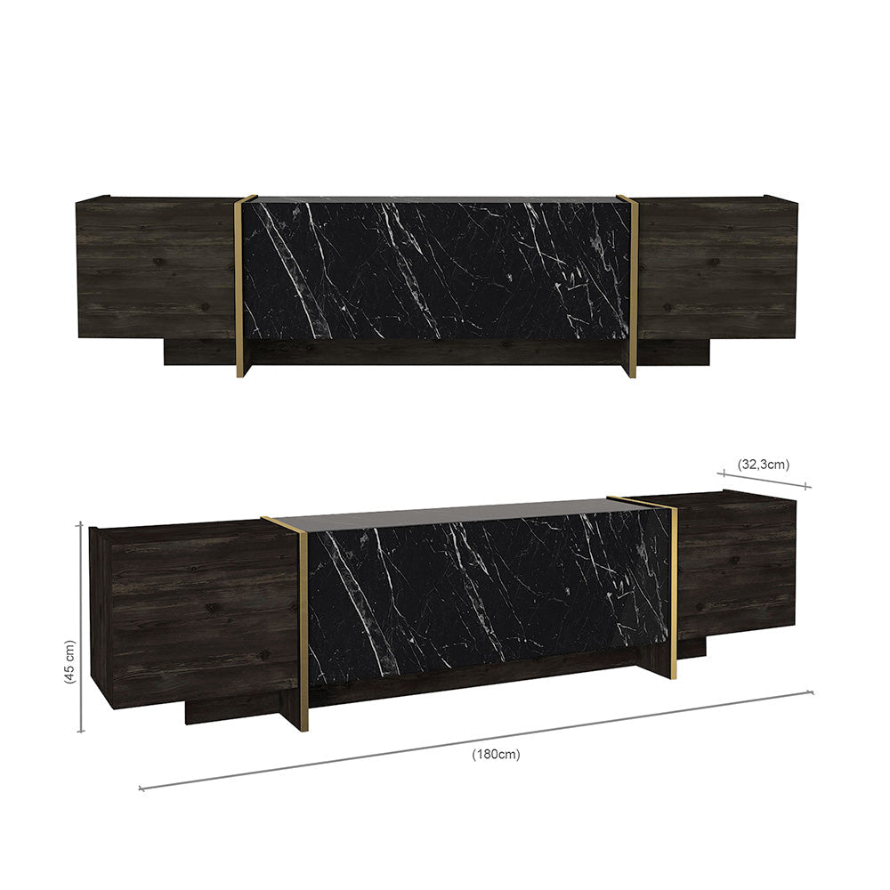 Stand TV moderne VEYRON 180 cm
